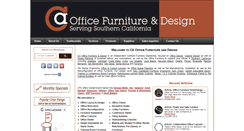 Desktop Screenshot of caofficedesign.com